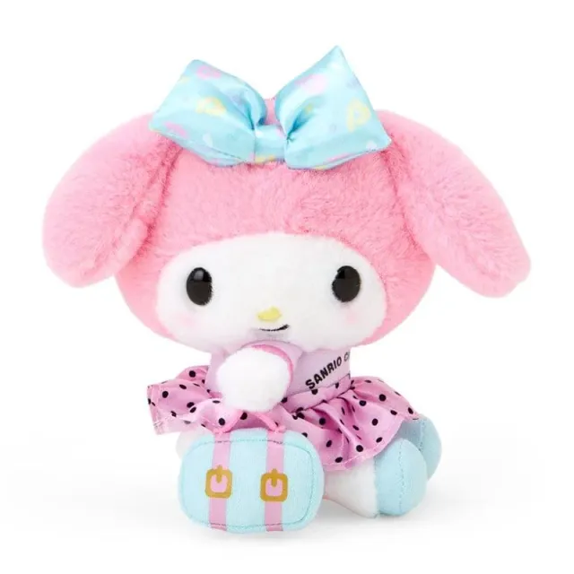 Sanrio Day at the Funfair Series My Melody Plush Mascot Keychain nøkkelring
