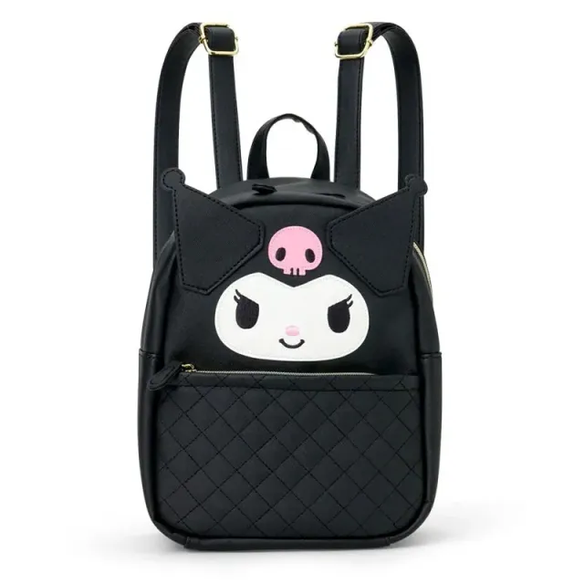 Hello Kitty Kuromi Classic Quilted Mini Backpack miniryggsekk