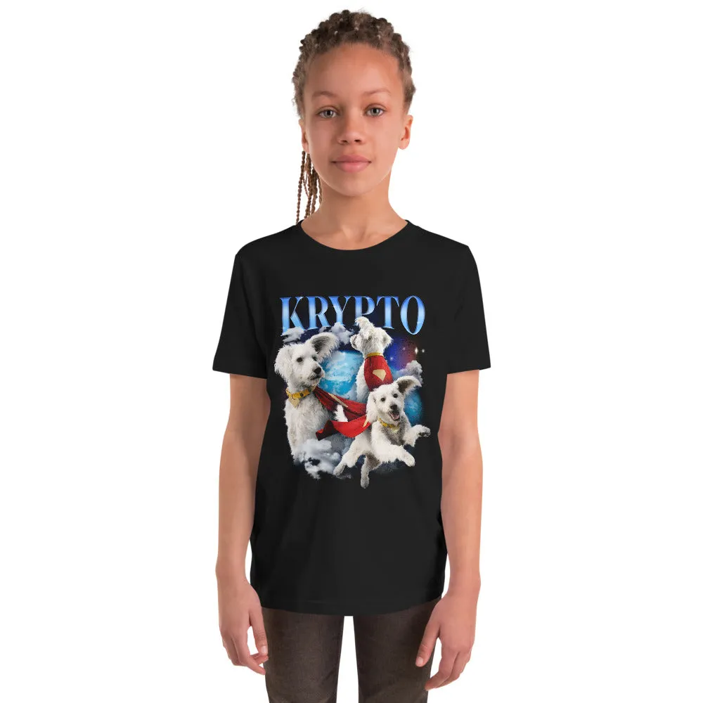 Superman (2025 Movie) Krypto Heartthrob barne-T-skjorte, svart