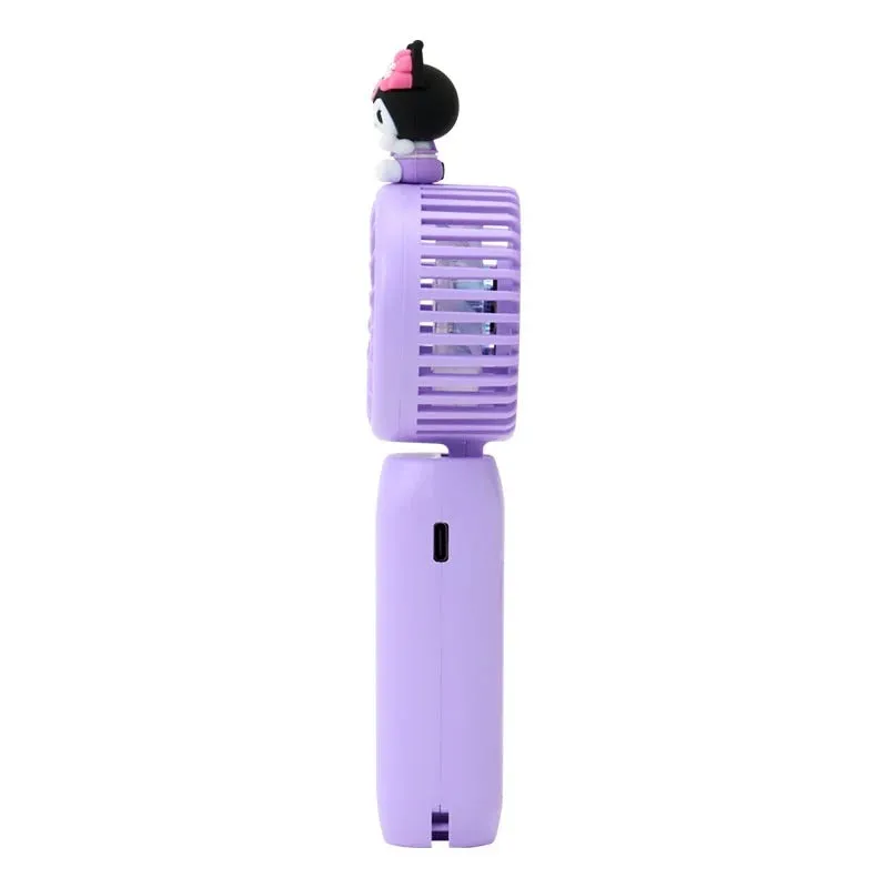Kuromi 2-Way Portable Handy Fan håndvifte – USB og batteri