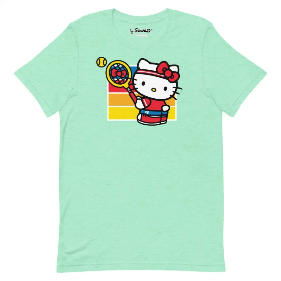 Hello Kitty Tennis T-skjorte i bomull