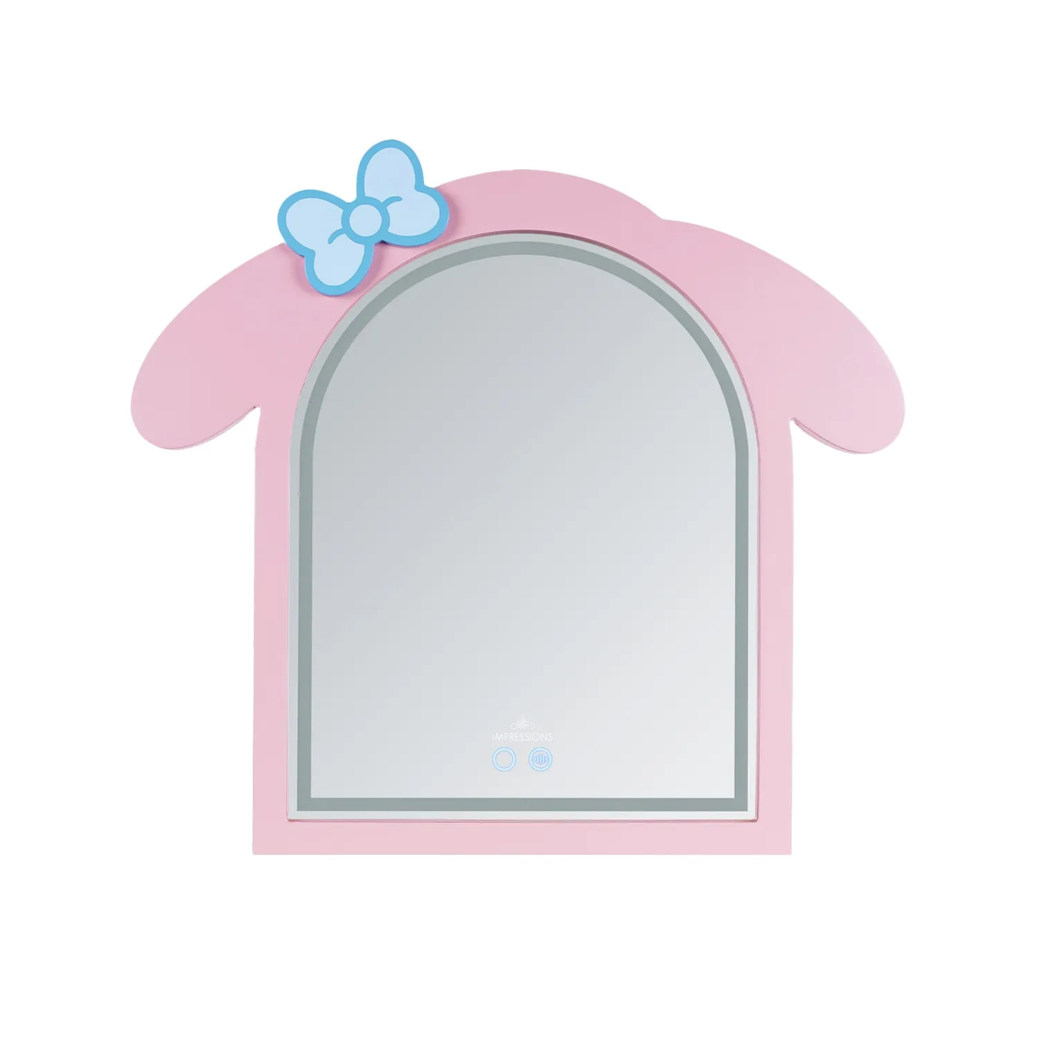 Hello Kitty My Melody x Impressions Vanity Arch RGB-speil 58 cm