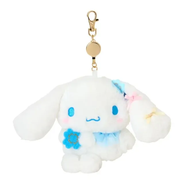 Hello Kitty Blue Clover Cinnamoroll kortholder med uttrekkbar snor og glidelås