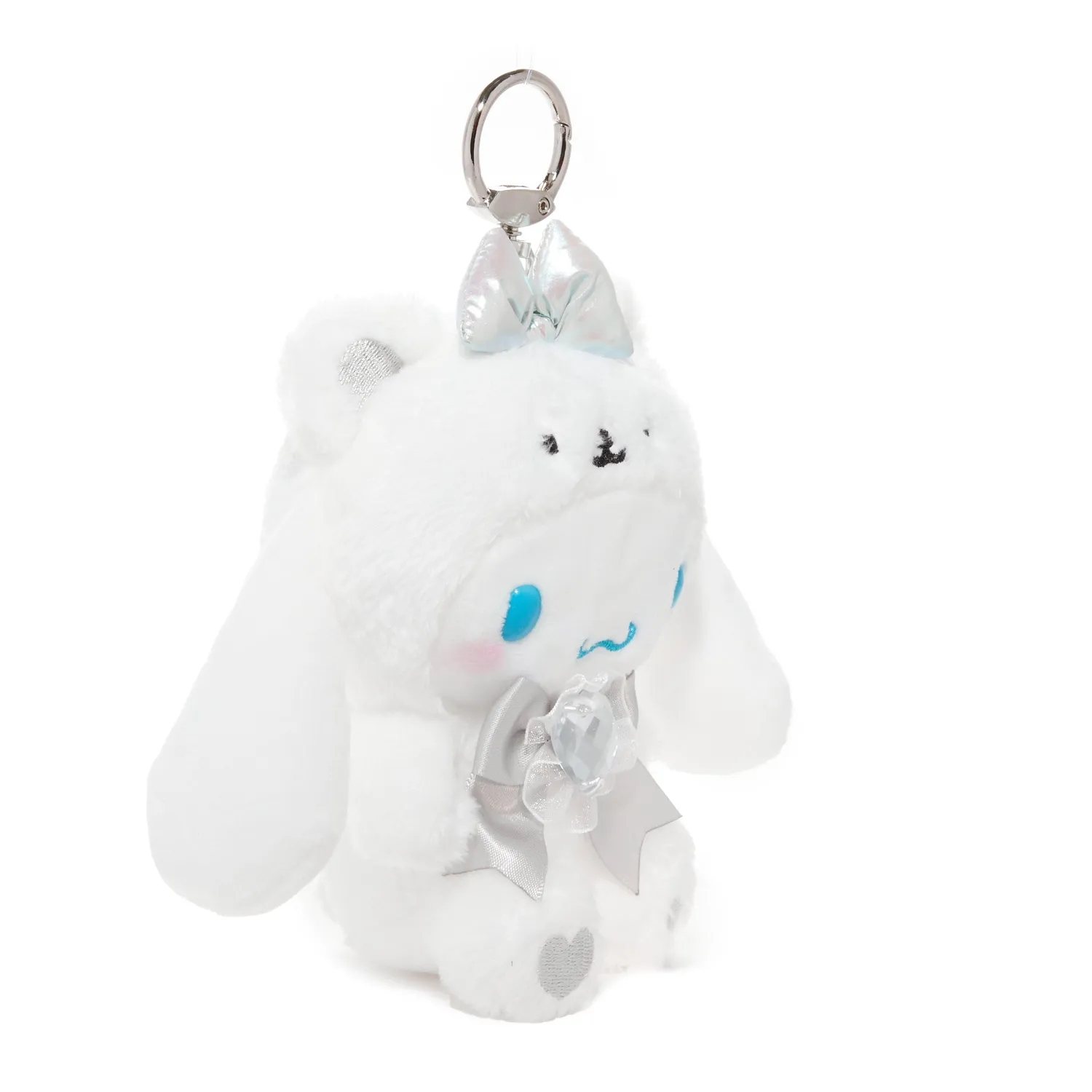 Hello Kitty Cinnamoroll Birthstone Mascot Keychain nøkkelring april diamant