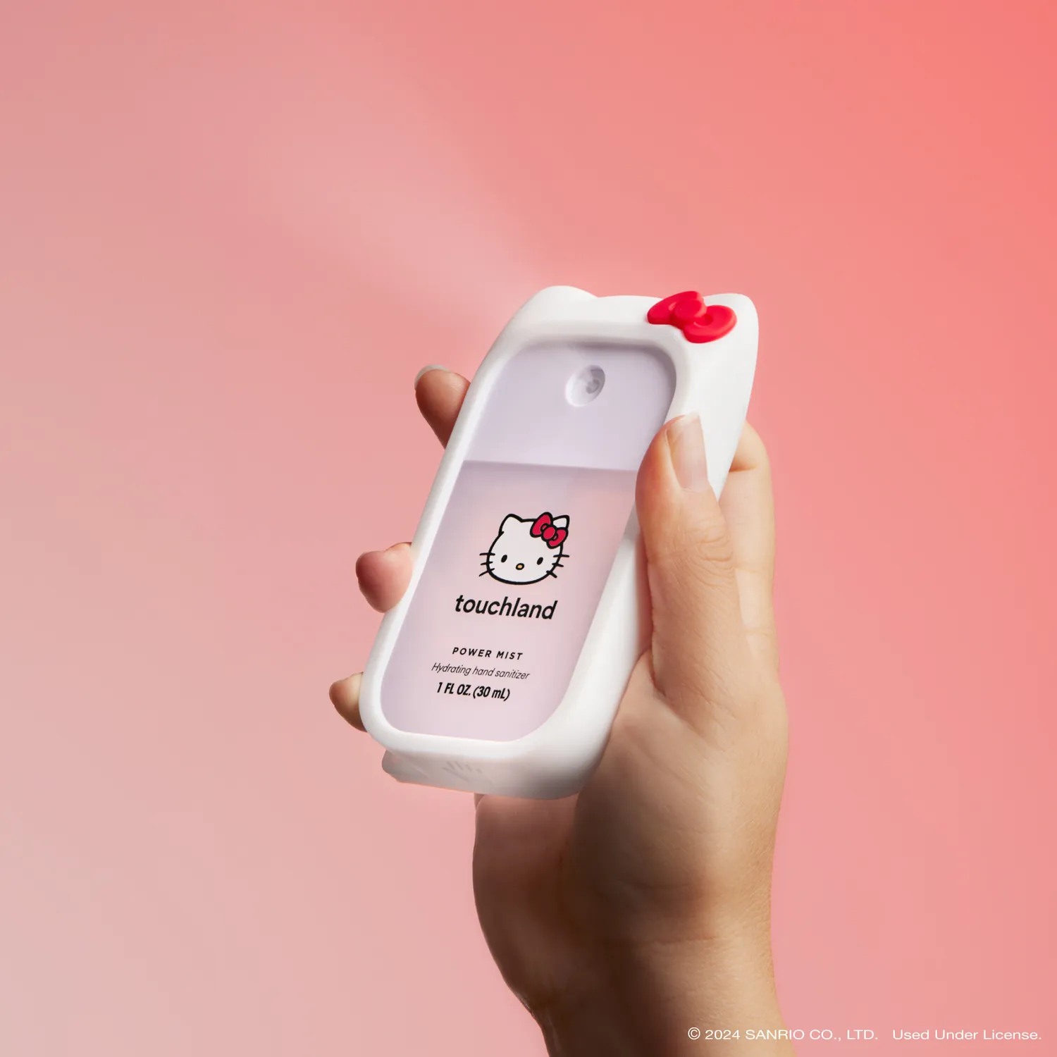 Hello Kitty x Touchland Power Mist håndsprit Berry Bliss 30 ml