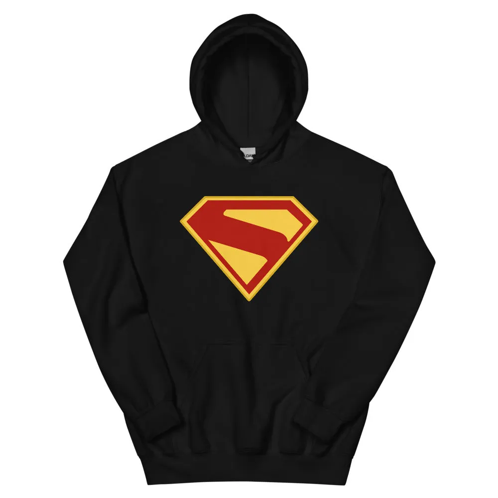 Batman Superman 2025 Hoodie S-Shield hettegenser Royal