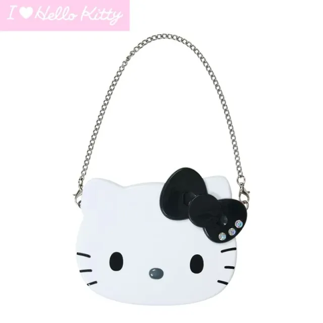 Hello Kitty I Love Hello Kitty Series Black Compact Mirror