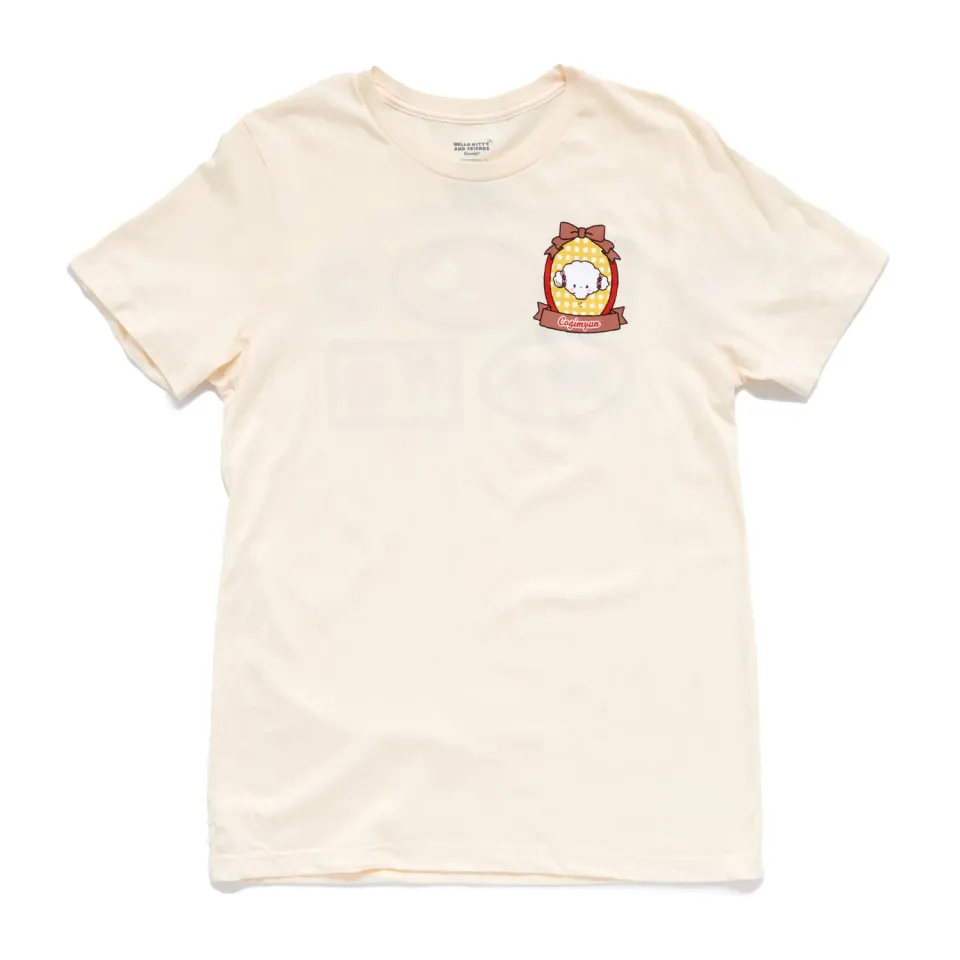 Hello Kitty Cogimyun Adult Sharing Tee T-skjorte ivory voksen