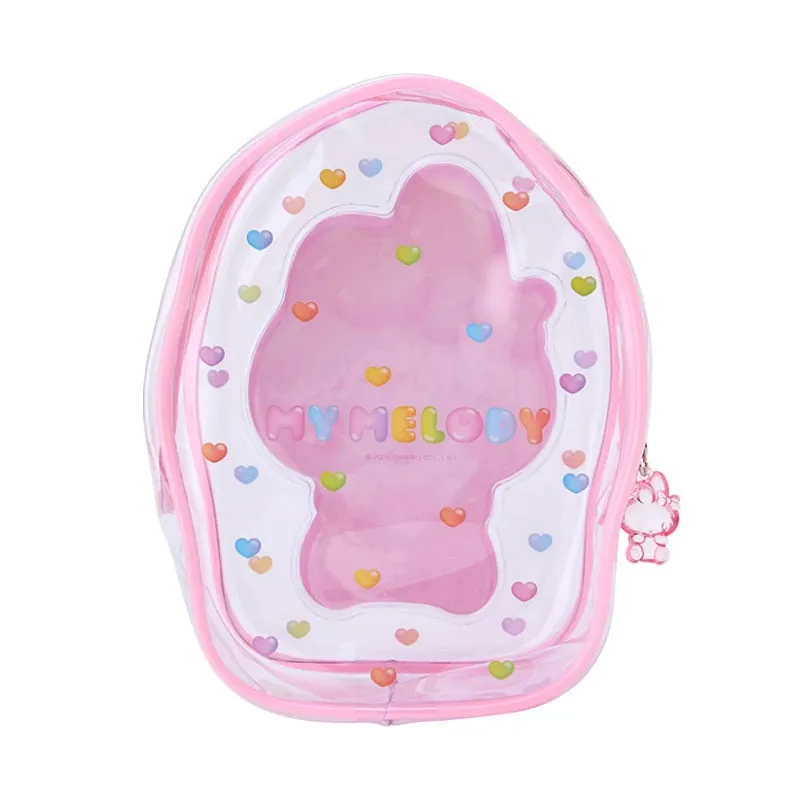 Hello Kitty Gummy Candy My Melody Mini Zipper Pouch pung gjennomsiktig