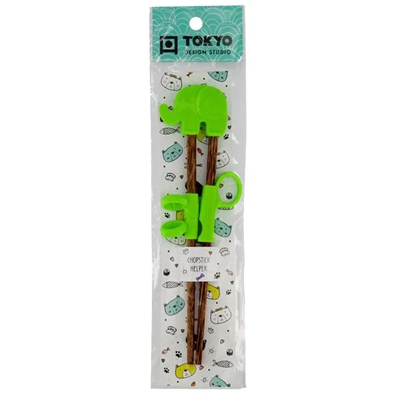 Neo Tokyo Treningsspisepinner Green Elephant 20 cm grønn
