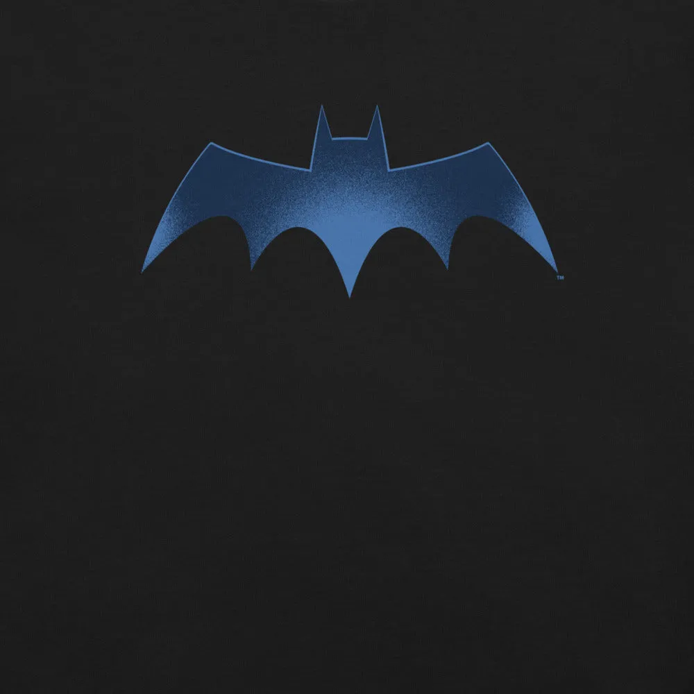 Batman Batman: Caped Crusader Batman Logo T-skjorte svart bomull