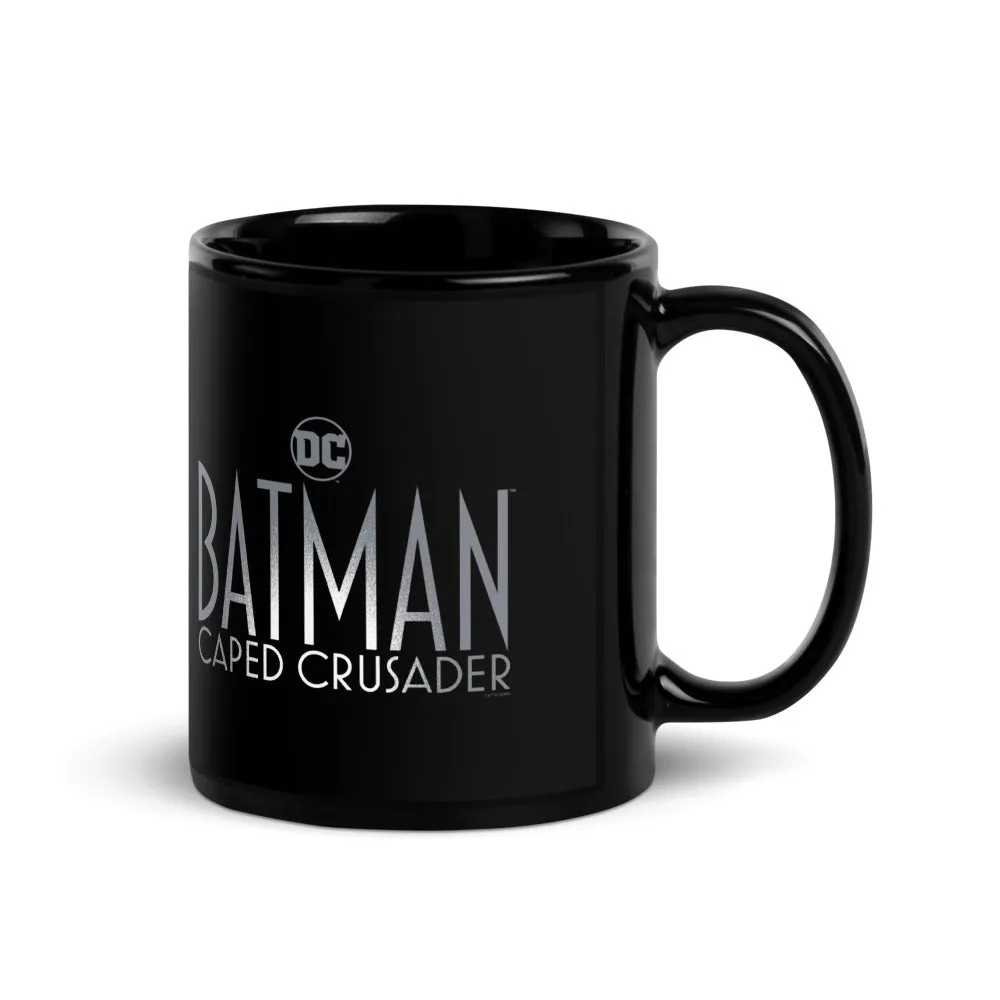 Batman: Caped Crusader krus 11 oz svart blank keramikk