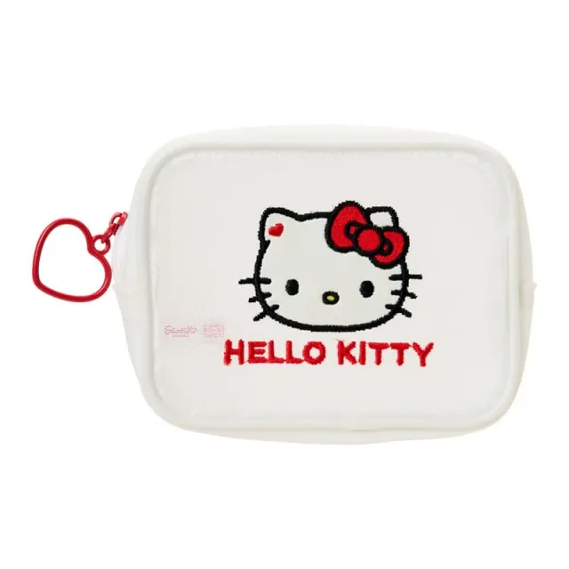 Hello Kitty Mini nettingpung med glidelås 13 cm