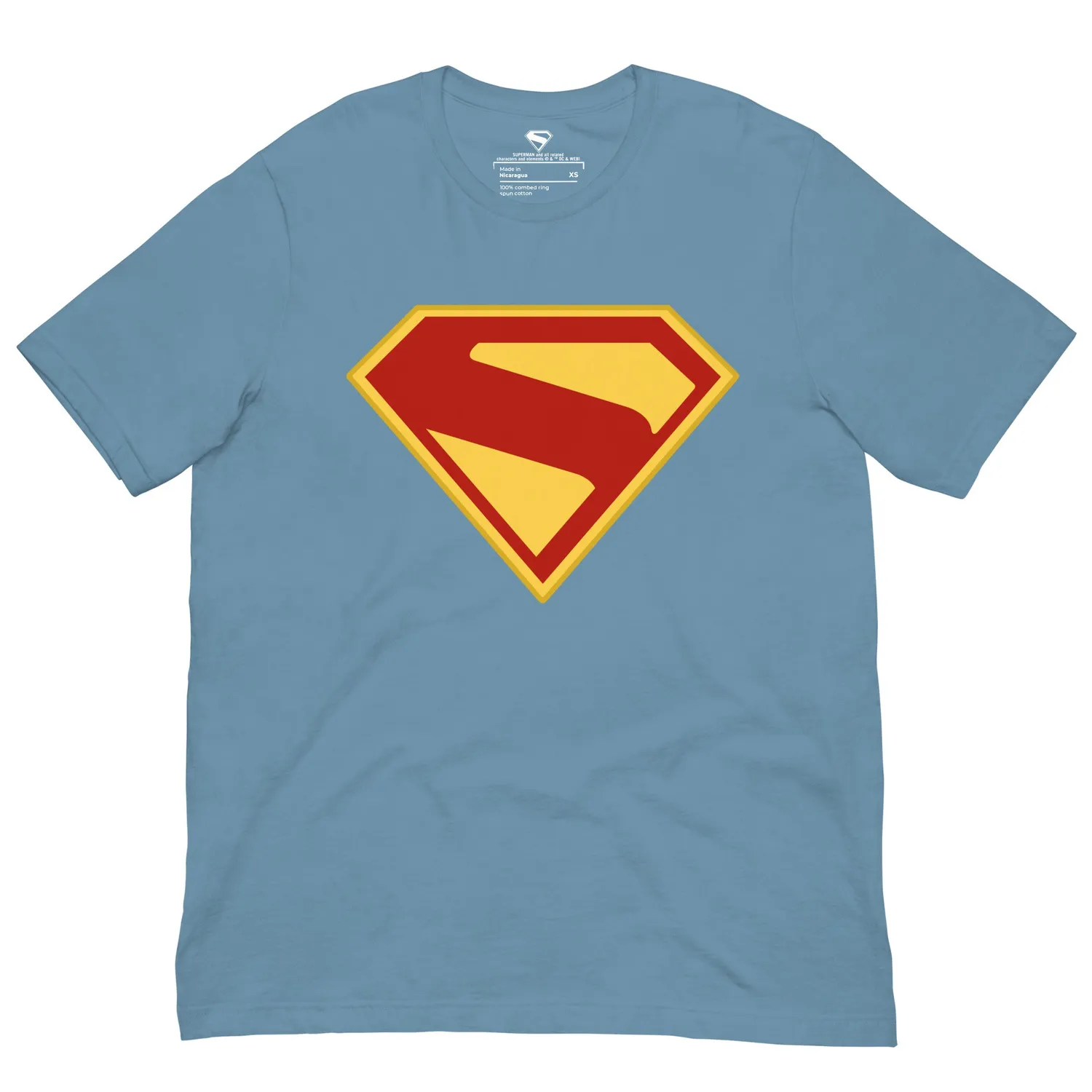 Batman Superman 2025 S-Shield T-skjorte True Royal