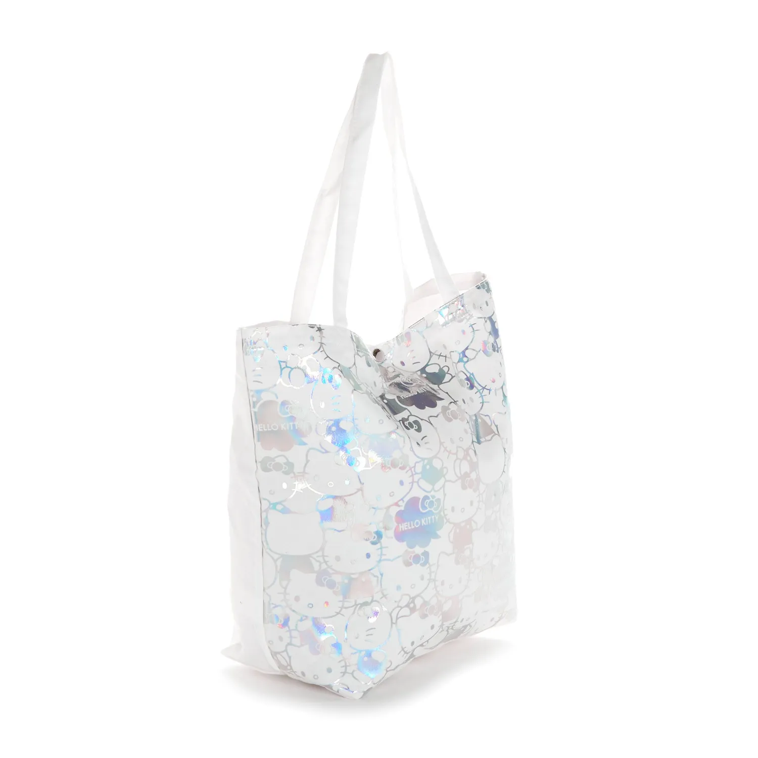 Hello Kitty Oversized Everyday Tote Bag Holographic Icons toteveske