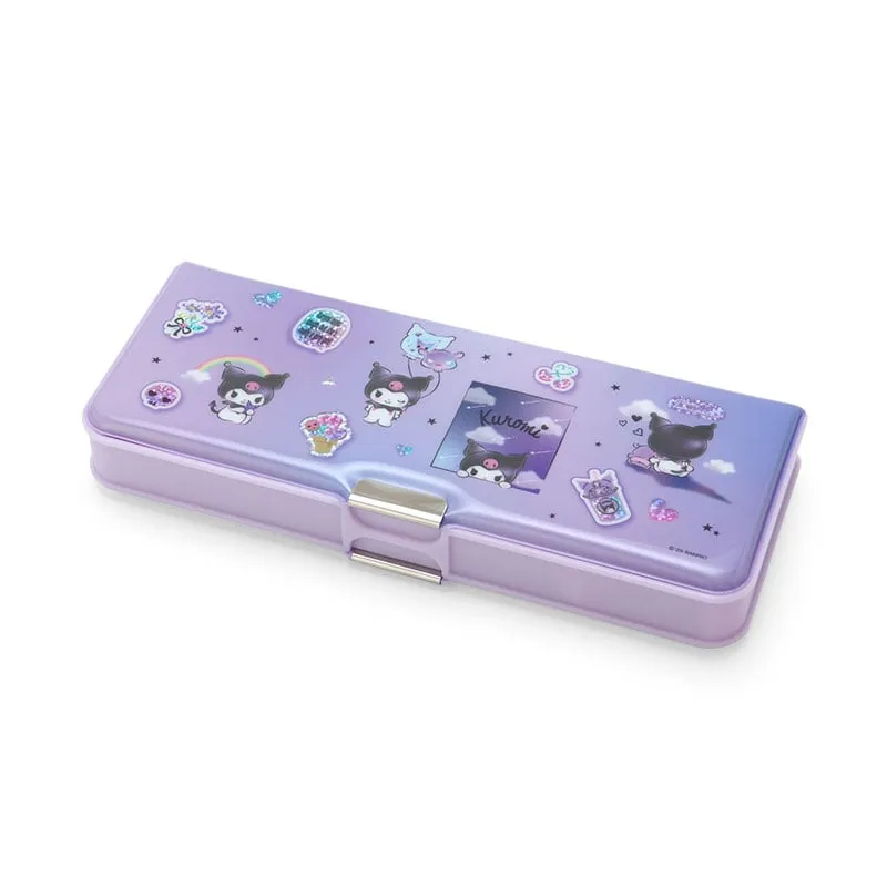 Hello Kitty Kuromi 2-Way Pencil Case pennal med blyantspisser