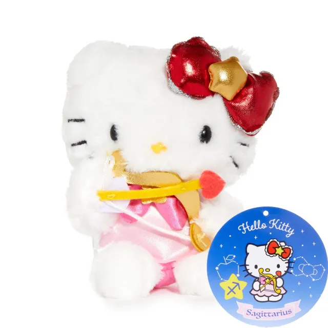 Hello Kitty Zodiac Series Sagittarius plysjnøkkelring 2025-utgave