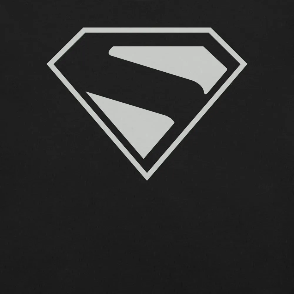 Batman Superman 2025 S-Shield T-skjorte svart