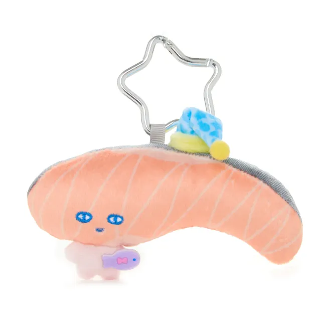 Hello Kitty Sleepover Kirimichan Sleep Hat plysj-nøkkelring