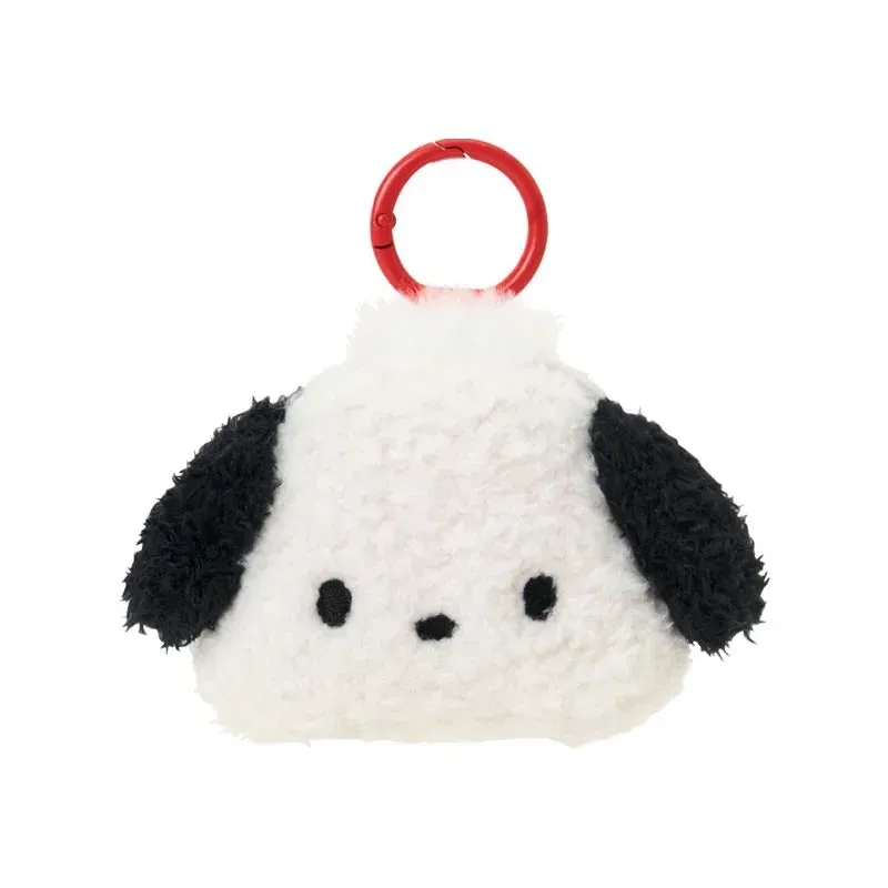 Hello Kitty Pochacco plysjpung med karabinkrok ansiktsform