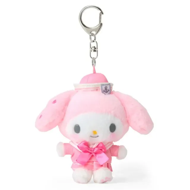 My Melody Sailor Series plysjmaskot nøkkelring sjømannsdrakt