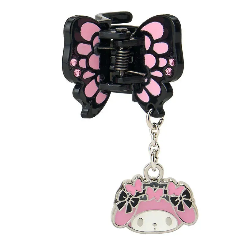 Hello Kitty My Melody Mini Hair Claw Set Monarch Butterfly Series hårklyper