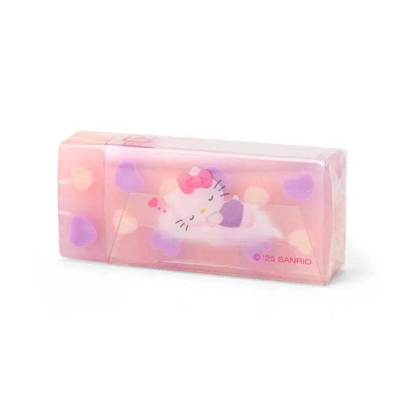 Hello Kitty Mini Eraser viskelær med hjerter