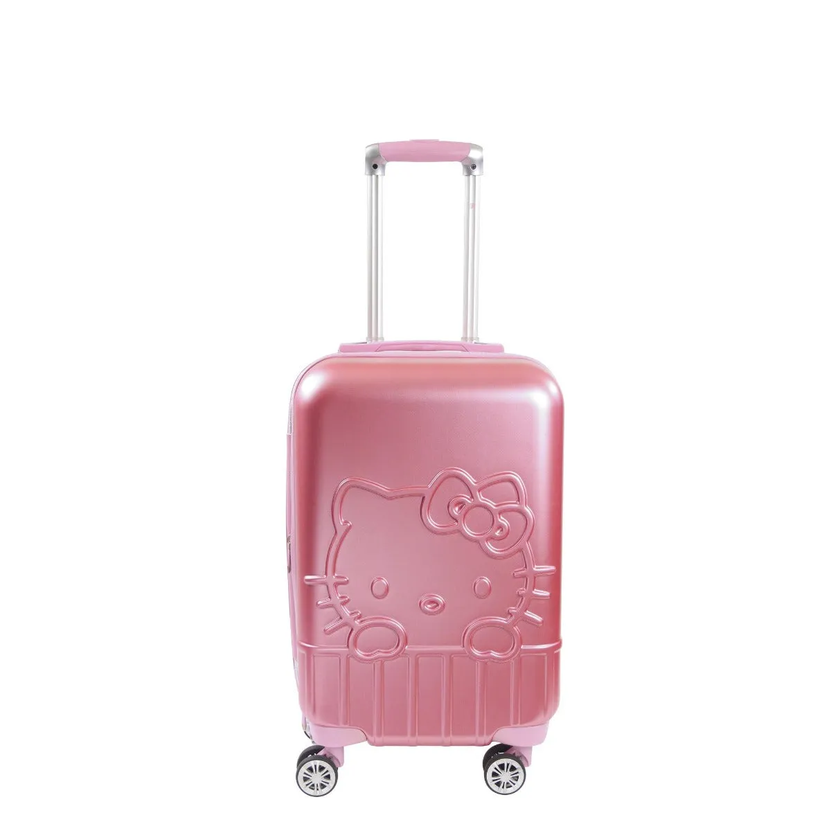 Hello Kitty x FUL 21-tommers kabinkoffert metallic rosa ABS