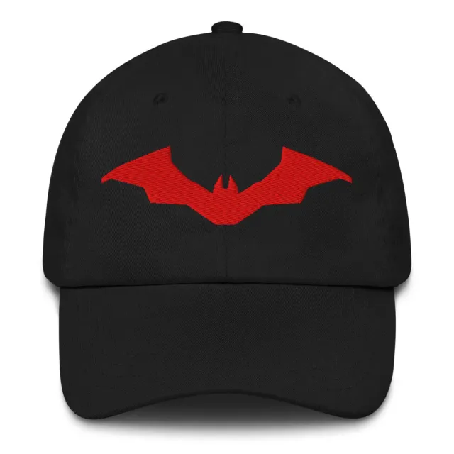 Batman The Batman Bat Logo dad cap svart, justerbar