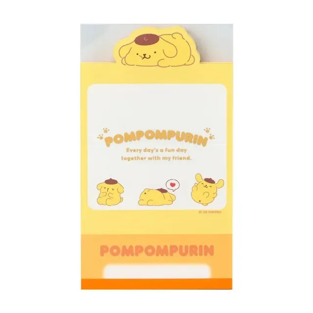 Hello Kitty Strike A Pose Pompompurin mini-notatblokk 40 ark