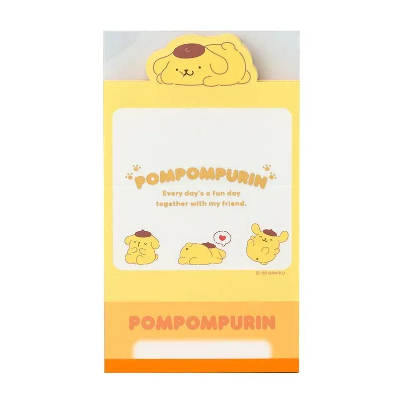 Hello Kitty Strike A Pose Pompompurin mini-notatblokk 40 ark