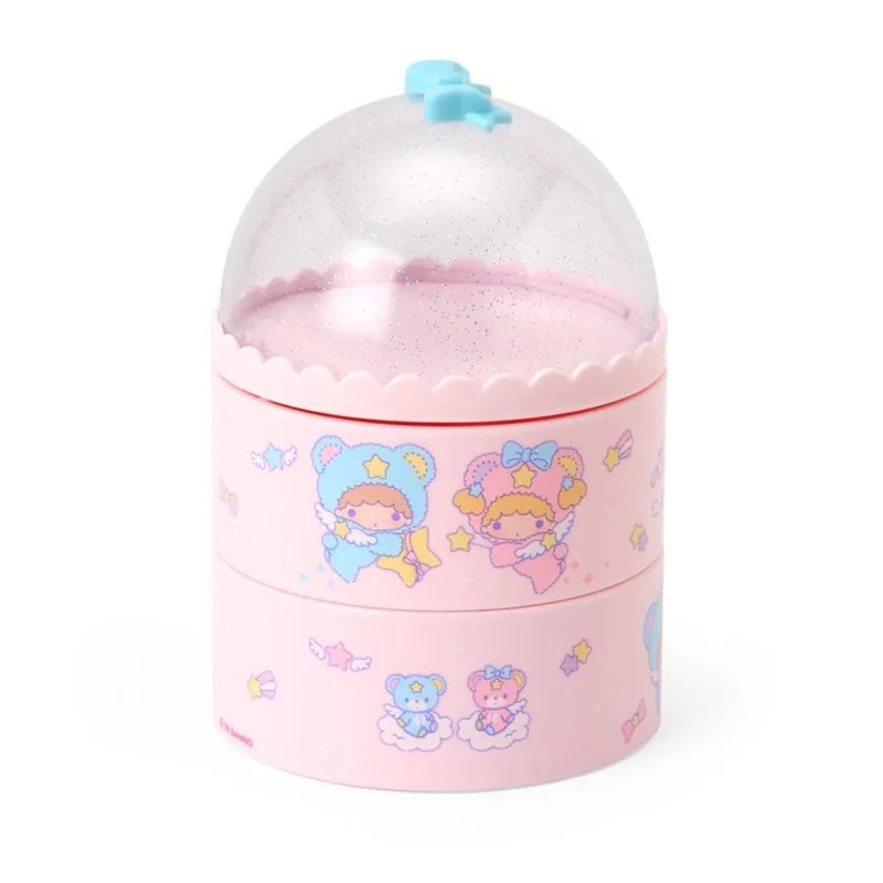 Hello Kitty LittleTwinStars Starry Sky Angel tilbehørsboks 3 etasjer