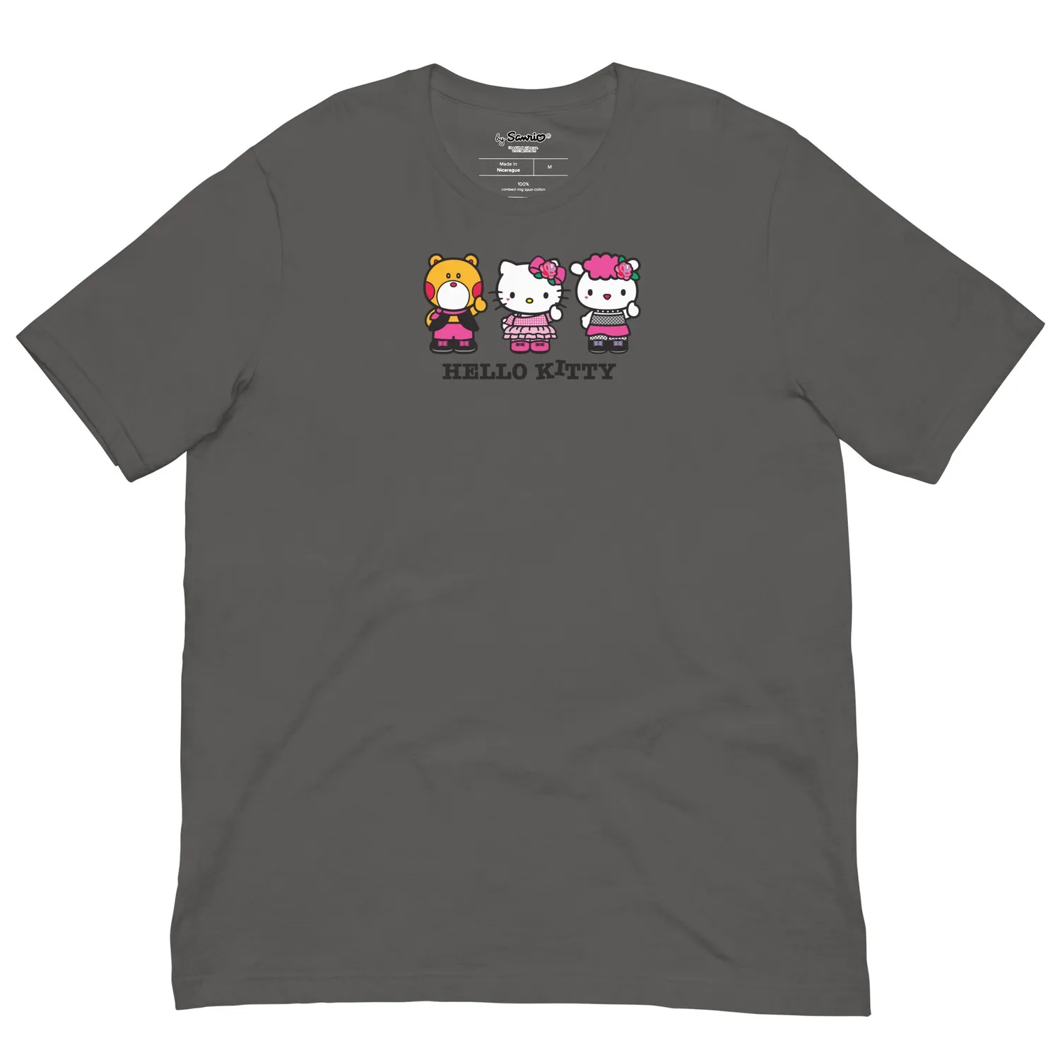 Hello Kitty Rockin' Trio T-skjorte hvit, bomull