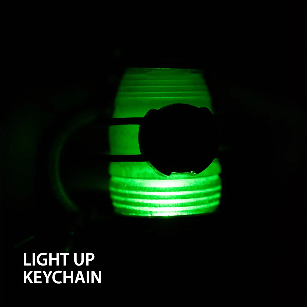 Green Lantern LANTERNS Power Battery Light Up Key Chain nøkkelring lys