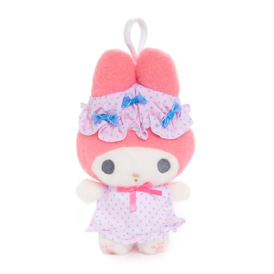 Hello Kitty My Melody Nightcap Series plysjklips med nattlue