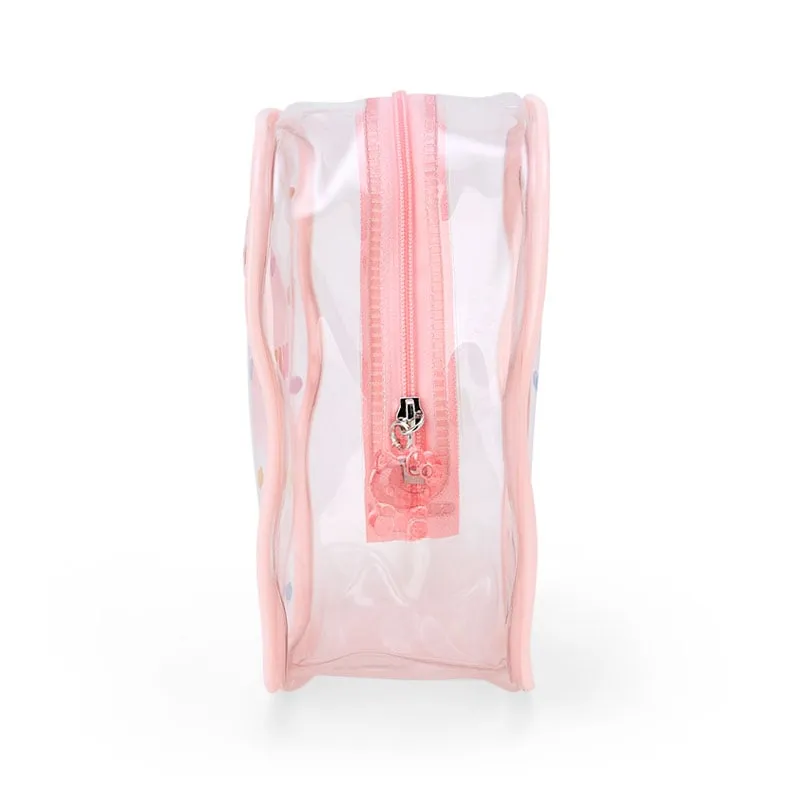 Hello Kitty Gummy Candy Series minipung med glidelås gjennomsiktig