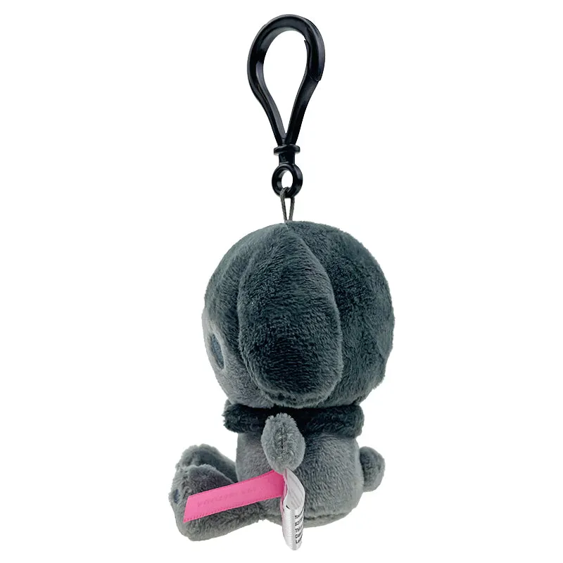 Hello Kitty My Melody Ash Monochrome plysjmaskot med klips