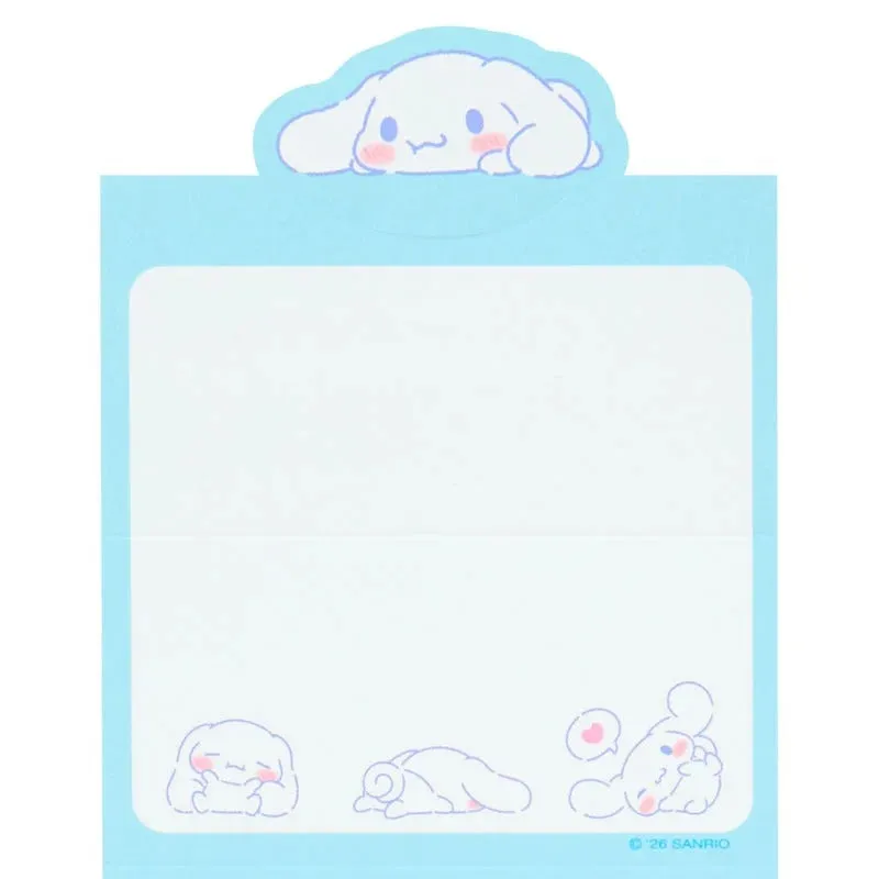 Hello Kitty Strike A Pose Cinnamoroll Mini Notes Memo Pad 3,1 × 5,5"