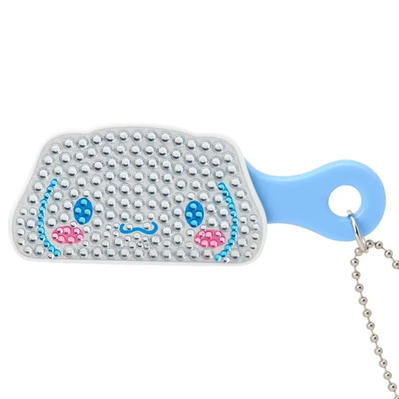 Hello Kitty Cinnamoroll Mini Bling Brush hårbørsteanheng