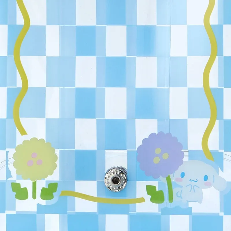 Hello Kitty Cinnamoroll Pastel Check minipung gjennomsiktig