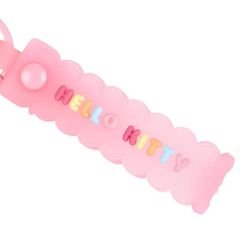 Hello Kitty Gummy Candy Series nøkkelring transparent