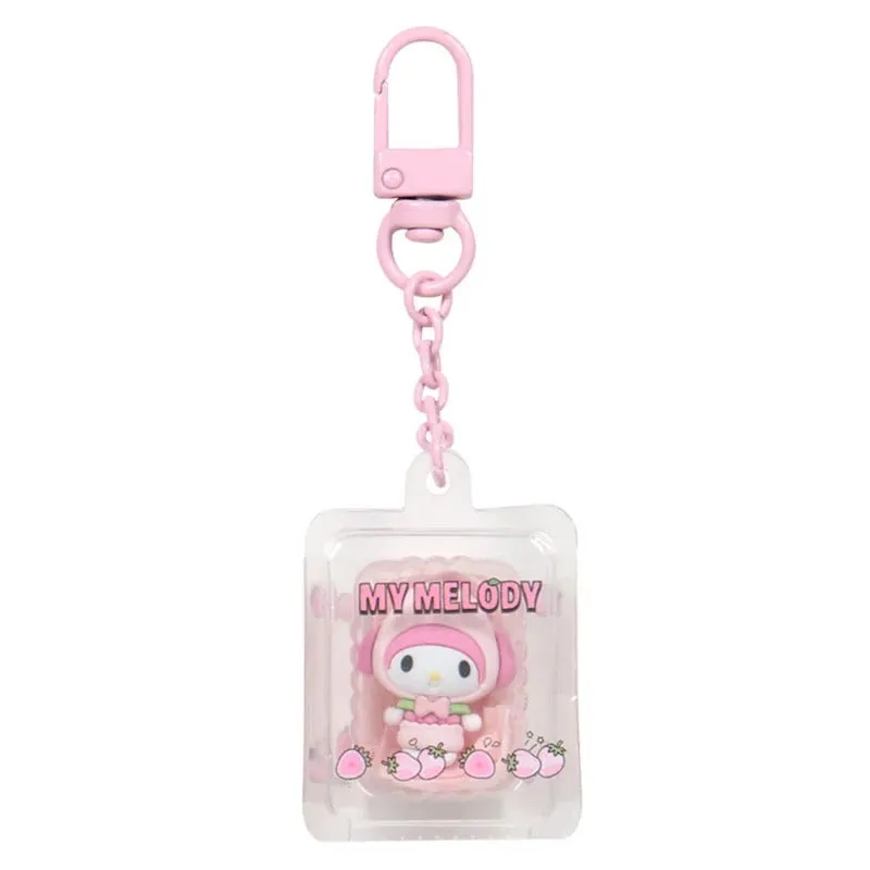 Hello Kitty Fruits Series Sanrio Characters mini-nøkkelring blindboks