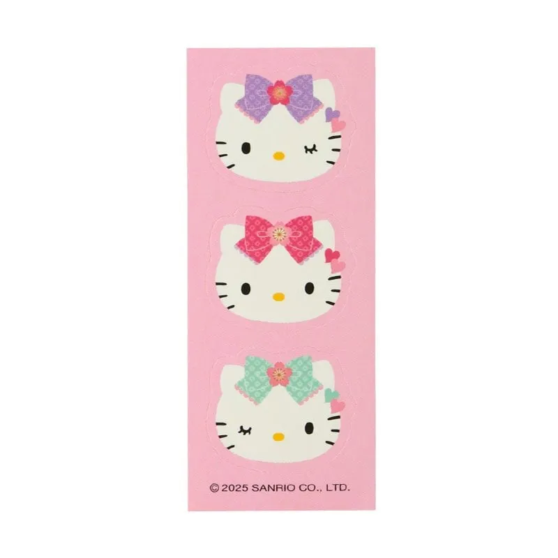 Hello Kitty Kimono konvolutter 6-pk med klistremerker