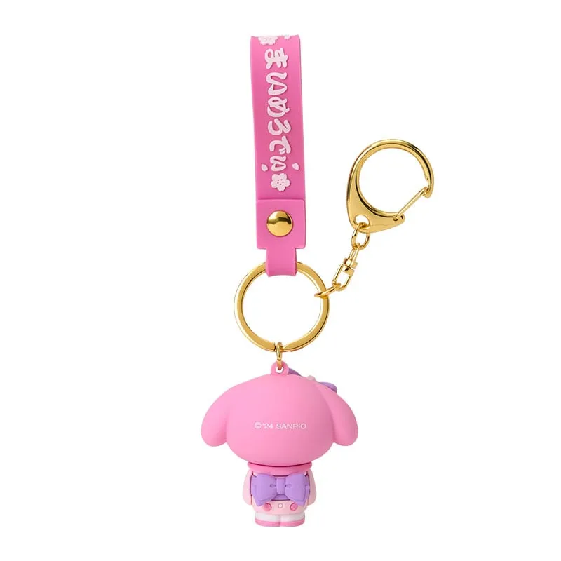 My Melody Signature Keychain Kimono Series nøkkelring gull