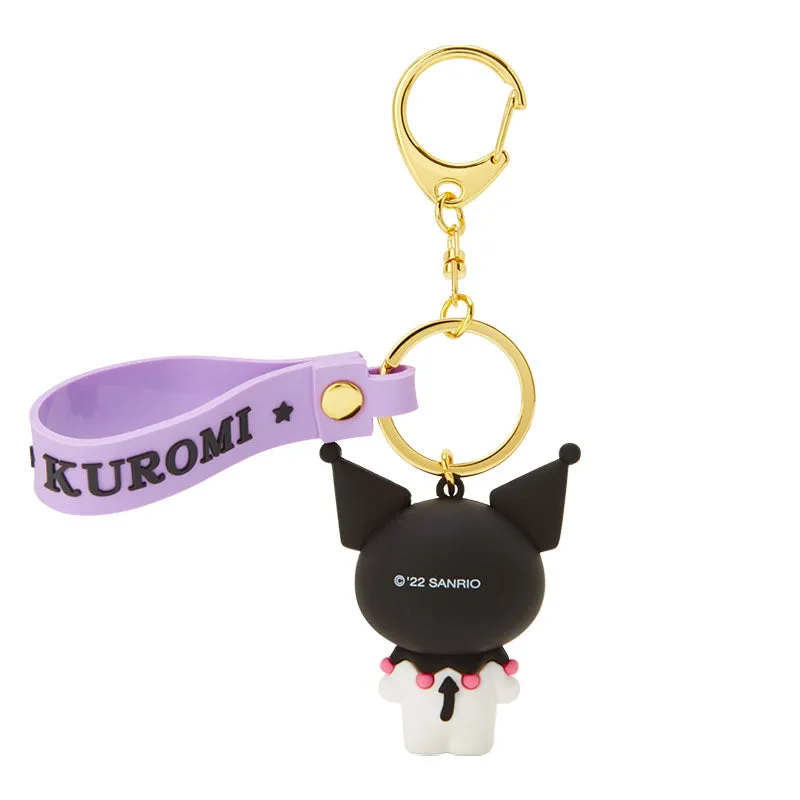 Kuromi Signature nøkkelring med støpt figur