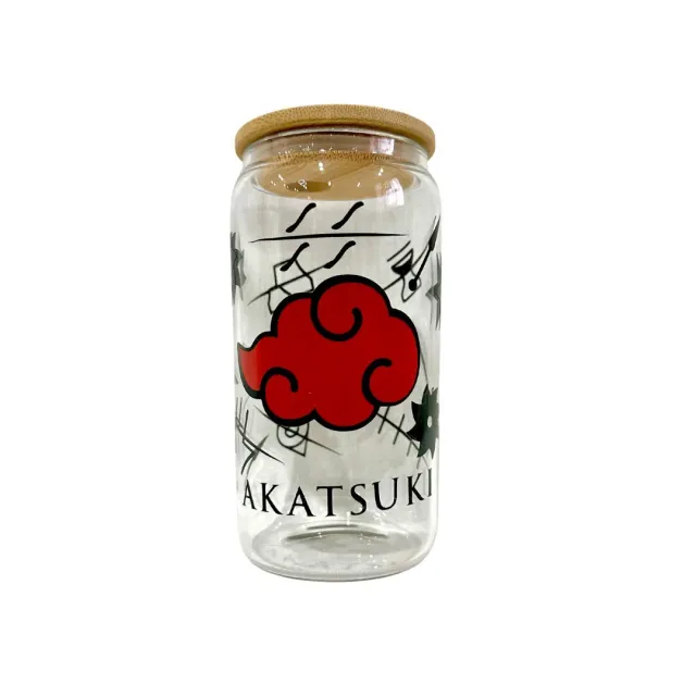 Anitaku Akatsuki Beer Mug ølkrus med Akatsuki-symboler
