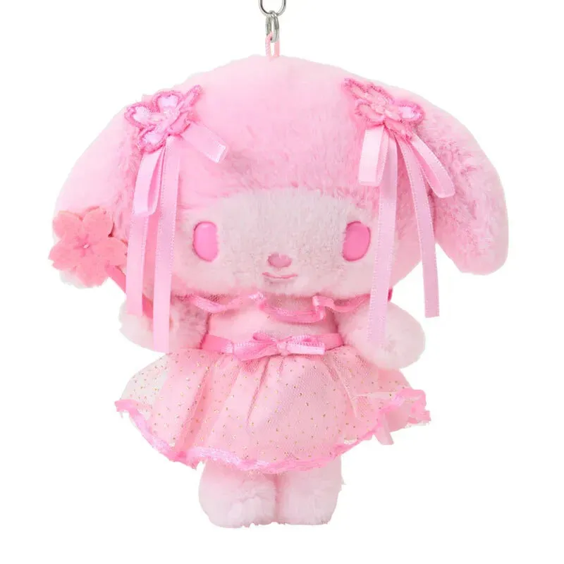 My Melody Cherry Blossom Fairies plysj nøkkelring med klemme