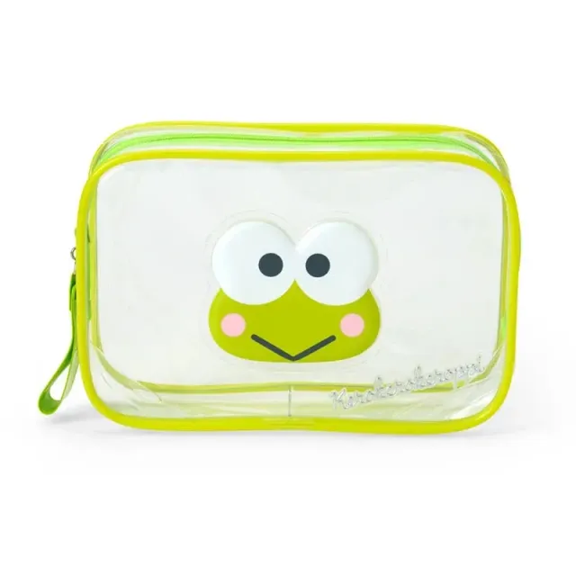 Hello Kitty Keroppi Clear Classic glidelåspung gjennomsiktig
