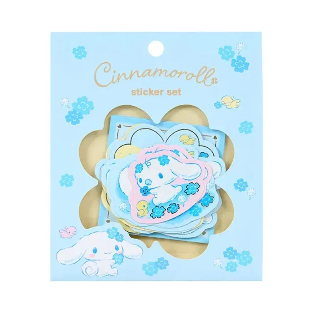 Hello Kitty Blue Clover Cinnamoroll klistremerker 20 stk papir
