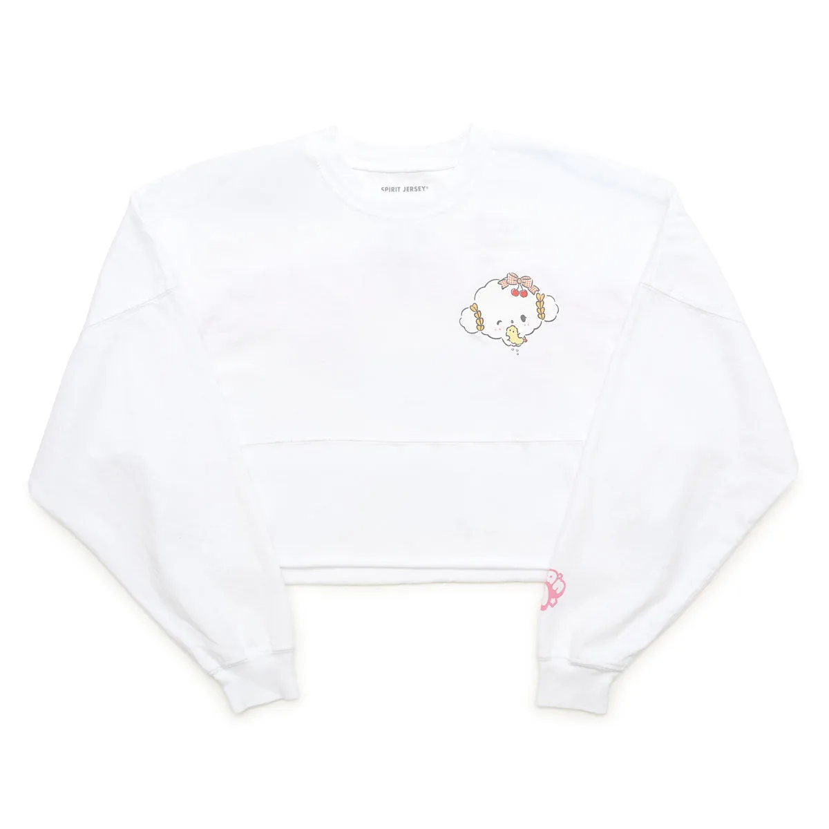 Hello Kitty Cogimyun x JapanLA Cropped Spirit Jersey genser hvit bomull